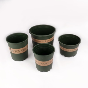 Pots de <span class=keywords><strong>fleurs</strong></span> ronds en plastique de <span class=keywords><strong>grande</strong></span> <span class=keywords><strong>taille</strong></span> avec plateau, sortie d'usine, meilleurs pots de <span class=keywords><strong>fleurs</strong></span> en plastique de 2022 - Product Image 5