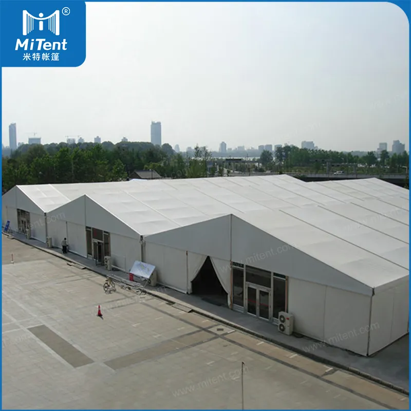 As barracas exteriores do PVC do alumínio Waterproof a barraca provisória do armazém para o armazenamento industrial