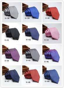 PLT02 Cravates formelles pour hommes 100 différentes couleurs et motifs Cravates en soie polyester Cravate <span class=keywords><strong>de</strong></span> <span class=keywords><strong>mariage</strong></span> pour chemises pour hommes - Product Image 5