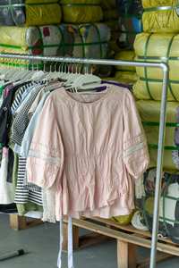 WS12 Top da Donna Usati di Buona Qualità con Stile che Scopre il Pancia e Vestiti Aderenti Irregolari Assortiti - Vendita all'Ingrosso - Product Image 6