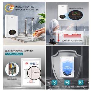 Anlabeier เครื่องทำน้ำร้อนไฟฟ้า8000W, เครื่องทำน้ำร้อนไฟฟ้า220V LED แสดงอุณหภูมิพลาสติกภาษาอังกฤษสำหรับใช้ในโรงแรมในครัวเรือน - Product Image 2