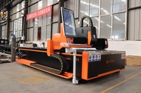 Fournisseur professionnel d'équipements laser, découpeuse laser à fibre CNC 1530 3015, personnalisée pour différents types de traitement des métaux