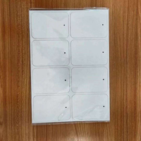 Feuilles de désodorisant en feutre non tissé non parfumées pour voiture, 22 mm, format personnalisé, écologiques, forme variée (8 pièces)