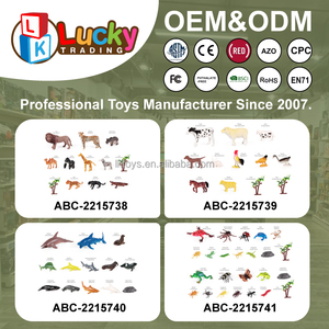 Giocattoli <span class=keywords><strong>Lucky</strong></span> Toys, Modellini di Animali Selvatici, Giocattoli per Bambini Frozen, Tigre, Leone, Giraffa, Mondo Sottomarino, Zoo, Fattoria, Pollame, Dinosauri in Plastica - Product Image 5