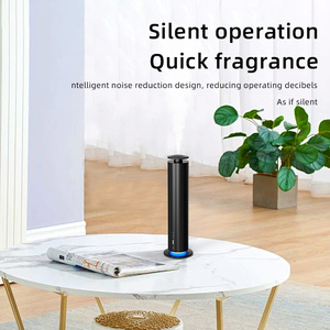 High-end Aluminum Hotel Lobby Office Rechargeable Wireless Tower Scent Air Fragrance Machine Aromas Essential Oil <strong>Diffuser</strong> - Product Image 4