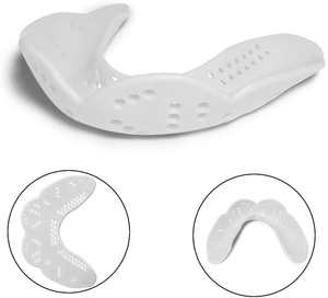 Protège-dents en silicone ultra-fin <span class=keywords><strong>de</strong></span> 1,2 mm, forme personnalisable, pour MMA et boxe, avec fonction anti-ronflement, moulable pour les dents - Product Image 2