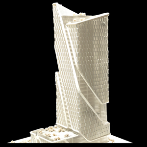 Modelo arquitectónico de escala profesional moderna, planificación urbana, interior, hogar, oficina, bienes raíces, mesa de arena - Product Image 3