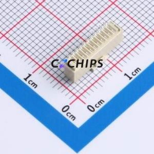 ZX-SH1.0-11PLT Wire-to-Board Pin Header SMD,P=1mm Connector 1x11P 1mm Vertical Mount SH - Product Image 2