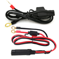 Faisceau de câblage personnalisé, connecteur de câble étanche, câble d'alimentation 2 broches à déconnexion rapide, rallonge de charge de batterie 12V avec fusible