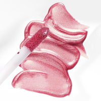 Gloss à lèvres hydratant végétalien repulpant, anti-transfert, liquide crémeux, rouge à lèvres nude scintillant rose brillant
