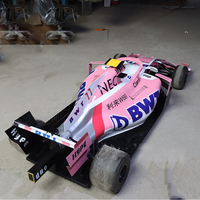 Cockpit de simulateur de course VR sur mesure en fibre de verre haute résistance pour le divertissement commercial, fabrication de précision OEM ODM