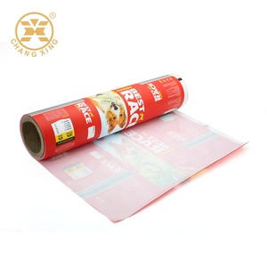 Changxing Pack LDPE rotolo di <span class=keywords><strong>Film</strong></span> plastico metallizzato a tenuta fredda 35mm prezzo basso Pet Dog Food Packaging <span class=keywords><strong>Film</strong></span> di laminazione In rotolo opaco - Product Image 5