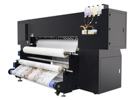 Impresora de Sublimación Locor de Uso Rudo Industrial de Alta Velocidad con 8 Cabezales, Plotter de Impresión por Sublimación de Tinta para Textiles de 1.8m, 310 m²/hora