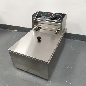 Friteuse électrique commerciale 6L en acier inoxydable avec limiteur de température pour usage en restaurant - Product Image 3