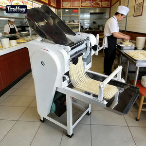 Máquina Automática para Hacer Pasta, Laminadora de Masa Eléctrica, Cortadora de Fideos, para Restaurante, Grosor Ajustable - Product Image 1