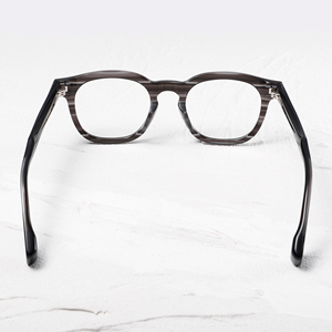 JMM81RX Gafas ovaladas con montura completa, color sólido, anti-UV, unisex, para adultos, monturas para corrección de la visión - Product Image 4