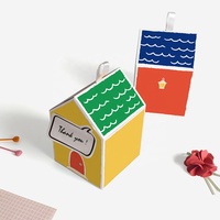 Boîte d'emballage 3D pour bonbons et biscuits de Noël, coffrets cadeaux pour Noël, décorations de fête d'entreprise