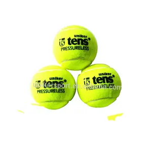 गर्म बेच उच्च गुणवत्ता आईटीएफ गुणवत्ता Pressureless टेनिस गेंदों
