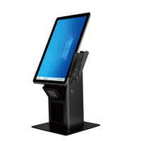 Système de kiosque d'enregistrement en hôtel OEM de 21,5/24/27/32 pouces, kiosque libre-service sur pied, écran LCD SDK, 32 Go/64 Go/128 Go