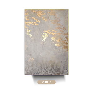 HALO Vietnam Vente en gros d'art mural abstrait moderne en verre trempé, peinture décorative de luxe pour la maison, fabricant, service OEM ODM - Product Image 1