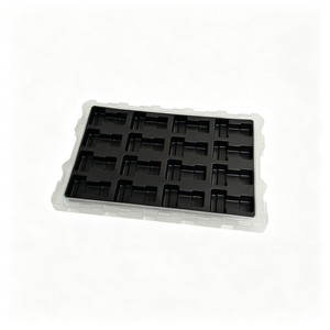 Bandeja de Blíster de Doble Capa PET+EVA, Doble Absorción de Impactos para el Transporte de Módulos Electrónicos - Product Image 1