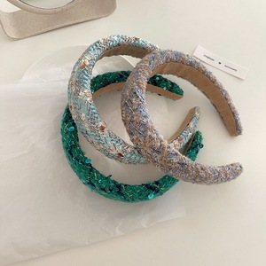 Accesorios para el cabello para mujer, cinta para el pelo acolchada <span class=keywords><strong>de</strong></span> punto dulce, <span class=keywords><strong>2022</strong></span> - Product Image 3