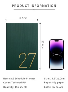 Agenda 2027 en inglés y español, <span class=keywords><strong>365</strong></span> días, cuaderno de autodisciplina con registro de progreso, regalo para <span class=keywords><strong>estudiantes</strong></span> y oficinas - Product Image 6