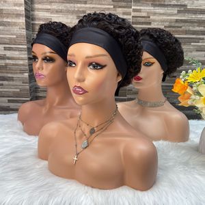 Wholesale Original 250% Density No Shedding No Tangling Full Frontal Ice Silk Hair Band Wigs Loose <strong>Wave</strong> Style Adjustable <strong>Cap</strong> - Product Image 1