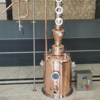 JOSTON Cuivre rouge 65L Alcool Boissons & Vin Traitement Distillateurs Colonne Machines