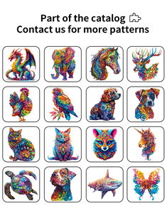 Головоломка с изображением деревянного дракона, 4 мм - Product Image 6