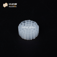 Média filtrant biologique MBBR PE38 HDPE, support de média biologique, prix attractif, K1 K3 K5 MBBR pour les stations d'épuration des eaux usées