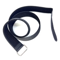 Crochet en Fiber d'argent conducteur et LoopTape blindage électromagnétique RFID crochet et boucle en Nylon réglable autobloquant serre-câble