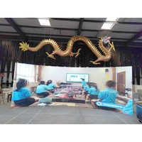 Panneau mural LED publicitaire 3D Panneau d'affichage intérieur Écran LED vidéo volumétrique 3D