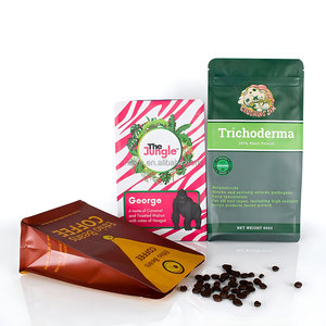 1Kg 1 Pond Koffiezak Op Maat Bedrukte Matte Verpakkingstassen Herbruikbare Platte Onderkant Aluminiumfolie Koffiebonenzakken - Product Image 3