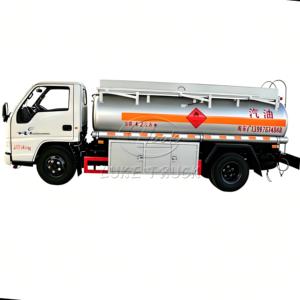 รถบรรทุกน้ำมันคุณภาพสูง ราคาพิเศษ ขนาด 7000L-12000L รถส่งสินค้าประเภทน้ำมัน รถบรรทุกถังน้ำมัน - Product Image 1