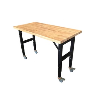 <span class=keywords><strong>Banco</strong></span> <span class=keywords><strong>de</strong></span> <span class=keywords><strong>Trabajo</strong></span> Plegable y Ajustable <span class=keywords><strong>de</strong></span> Alta Resistencia para Exteriores, con Ruedas Metálicas y Construcción <span class=keywords><strong>de</strong></span> Madera Dura, para Uso en Garajes, Hoteles y Patios - Product Image 4