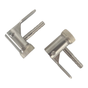 Accessoire automobile : Embout de gonflage en alliage d'aluminium, filetage 8 mm, type fermé avec clip, outil de réparation de pneus - Product Image 4