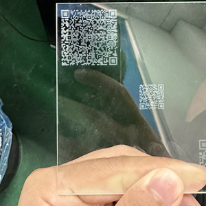 เครื่องแกะสลักกระจกหน้ารถยนต์แบบเลเซอร์3D กระจกหน้ารถยนต์สำหรับตู้ปลารถสลักรหัส QR - Product Image 4