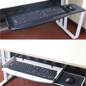 <span class=keywords><strong>Plateau</strong></span> de clavier <span class=keywords><strong>coulissant</strong></span> réglable sous le bureau, <span class=keywords><strong>glissière</strong></span> 35 mm en acier laminé à froid, fermeture silencieuse et douce, <span class=keywords><strong>pour</strong></span> appartement et entrepôt - Product Image 5
