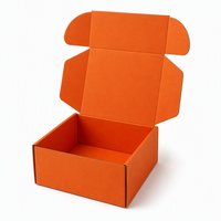 Boîte d'expédition écologique personnalisée en carton ondulé recyclable pour l'e-commerce, vêtements, emballage cadeau, avec logo