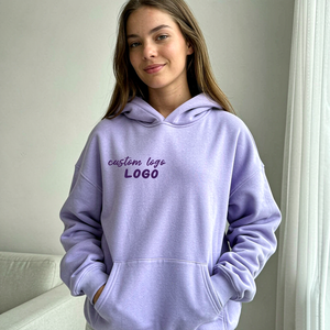 Sweat à capuche personnalisé pour femme, style Y2K, coupe oversize, manches longues, pull à capuche décontracté pour femme - Product Image 2