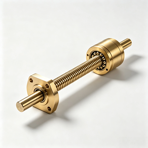 Custom Precision CNC Machined Stainless Steel Ball <b>Screw</b> Assembly, Linear Motion Ball <b>Screw</b> for Automation Equipment - Product Image 2