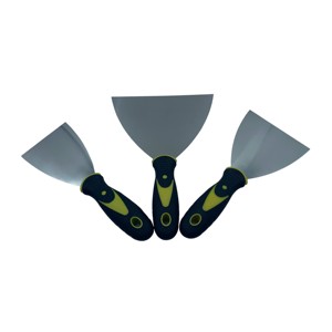 Espátula industrial de acero inoxidable para espejos, herramienta de pintura para paneles de yeso, agarre cómodo, varios tamaños, raspador, espátula para construcción - Product Image 6