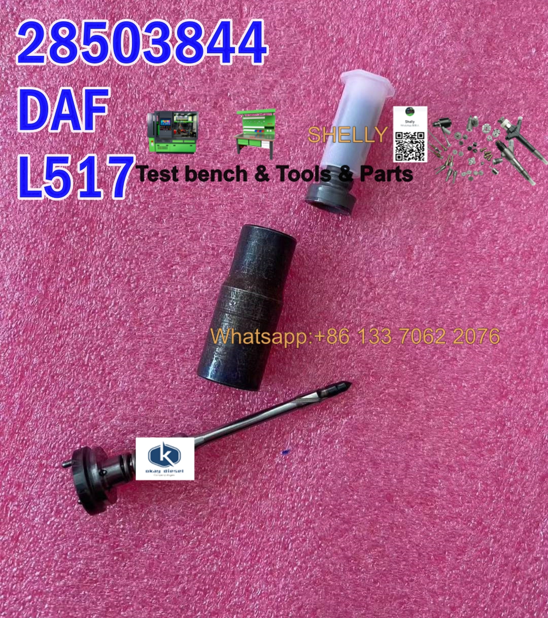 ね 28503844 L517 Nozzle Set for 2047600 BEBJ1D04001 - OEM Quality