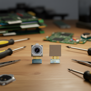 Módulo de cámara trasera para Samsung Galaxy A12 2020 A125F, pieza de repuesto, nueva placa pequeña - Product Image 3