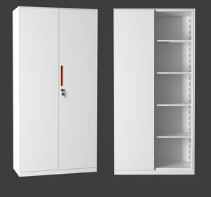 Office Furniture Equipment 2 Door Storage Metal Filing Cabinet Steel Cupboard