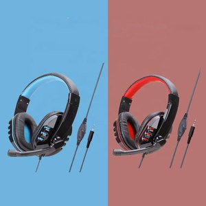 ชุดหูฟังสำหรับเล่นเกมแบบมีสายหูฟังไมโครโฟนสเตอริโอหูฟังสำหรับนักเล่นเกม E-Sport เบสลึกสำหรับ PS4 <span class=keywords><strong>Xbox</strong></span> คอมพิวเตอร์พีซี - Product Image 5