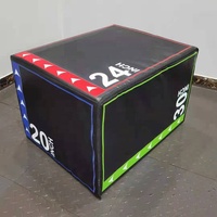 Caja de salto 3 en 1 de alta densidad, equipo deportivo para entrenamiento de agilidad, fitness, suave, pliométrico