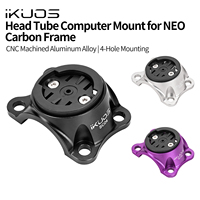 Support de compteur de vélo IKUOS pour capot de potence de vélo JAVA NEO en carbone, adaptateur de base de compteur de vitesse pour guidon de vélo pliant
