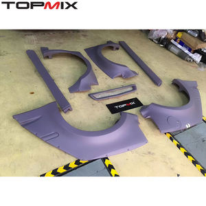 Para <span class=keywords><strong>Honda</strong></span> Civic <span class=keywords><strong>Type</strong></span> <span class=keywords><strong>R</strong></span> <span class=keywords><strong>EK9</strong></span> Lip Delantero Guardabarros Anchos Pasos de Rueda Faldones Laterales Lip Inferior de Parachoques-Componentes de Kit de Carrocería Automotriz - Product Image 3